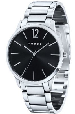 Cross CR8003-11 Franklin Black Silver