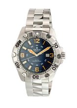 Croton Aquamatic Extreme 30 ATM Steel Date Diver's CA301190SSBL