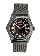 Croton Black Mesh Band Date Dress CN307350BKRG