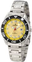 Croton CA201228SSYL Yellow Dial Stainless Steel