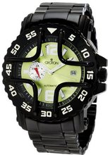 Croton CA301185BKGR Ion-Plating Black Red Dial Automatic