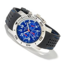 Croton Chronograph Tachymeter Rubber Band CC311287BSBL