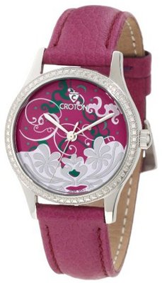 Croton CN207317PSPP Tropics Purple Dial Purple Leather
