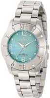 Croton CN207377SSGR Heritage Crystal Accented Green MOP Dial Stainless Steel