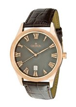 Croton CN307109BRBR Quartz Black Dial Rose Gold Tone