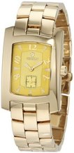 Croton CN307186YLYL Swiss Stainless Yellow Rectangular Dial