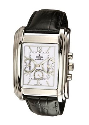 Croton Leather Chrono 3 Eye Date CC311211BSDW