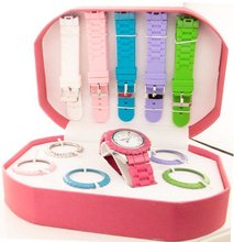 Croton Manhattan 6 Changing Bands 6 Bezels Cm204239indw