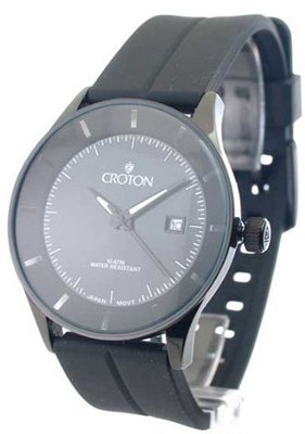 Croton Rubber Date CN307178BSBK