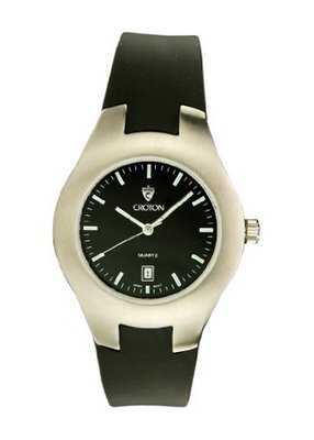 Croton Rubber Strap Ladies CA301052BSBK