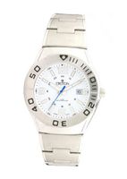 Croton Stainless Steel Date Casual CA301237SSDW