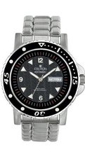 Croton Steel Automatic Day Date CA301053SSBK