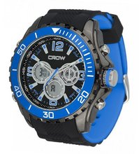 CROW-NO Chronograph 5ATM Sports Blue