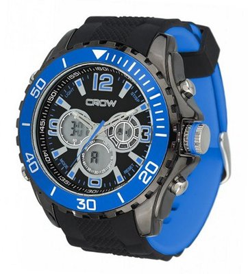 CROW-NO Chronograph 5ATM Sports Blue