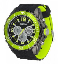 CROW-NO Chronograph 5ATM Sports Green