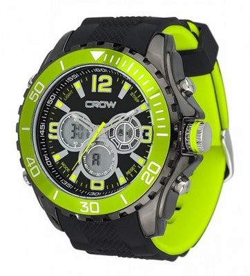 CROW-NO Chronograph 5ATM Sports Green