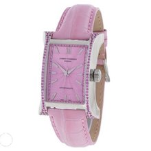 Cuervo Y Sobrinos Habana Esplendidos 18K White Gold Pink Sapphire Automatic