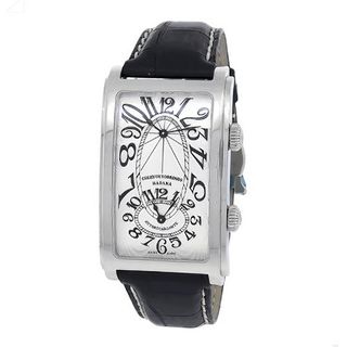 Cuervo Y Sobrinos Habana Prominente Dual Time Automatic Stainless Steel