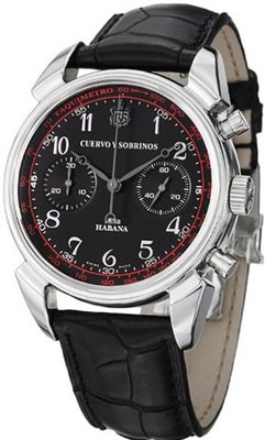 Cuervo Y Sobrinos Historiador Cronografo 3199.1N LBK