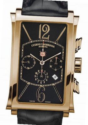 Cuervo Y Sobrinos Prominente Prominente Chronograph