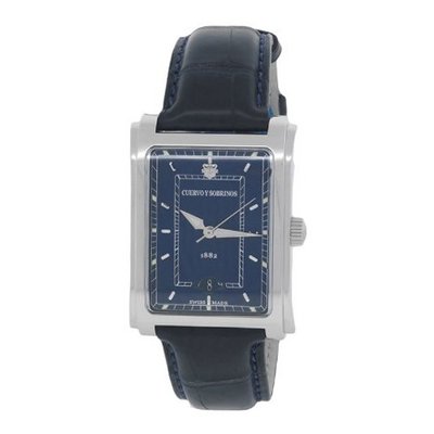 uCuervo Y Sobrinos Cuervo y Sobrinos Prominente A1015 Alligator Leather Band Automatic 