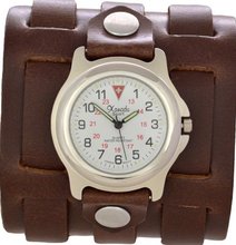 Dark Brown Three Strap Cuff