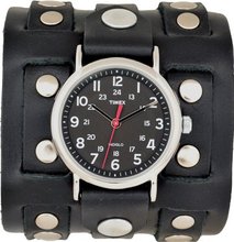 Timex Leather Cuff
