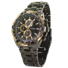 Curren 8023 Black + Gold