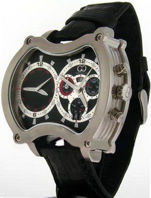 uCURTIS & Co. Timepieces Curtis & Co. Big Time Grand Chrono 2 Time Zone Stainless Steel Swiss Made Limited Edition 