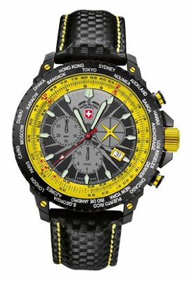 HURRICANE WORLDTIMER Rawhide HURRICANE WORLDTIMER Rawhide, red