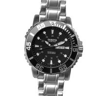 Dakota es Dakota Fifty, Black Sunray Dial, Steel Bracelet 5744-8