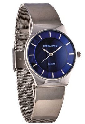 Daniel David DD10501 - Dress - Purple Dial & Mesh Metal Band