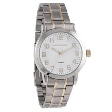 Daniel David DD11202 - Casual - White Dial & Two-tone Silver and Gold Metal Bracelet