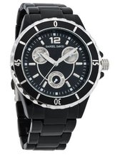Daniel David HA0210 - Fashion - Black Bracelet & Black Dial - Boyfriend Style