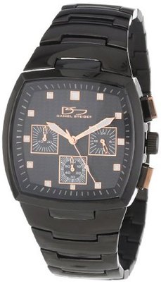 Daniel Steiger 8007-M Lapmaster Rose Gold and IP Black Chronograph