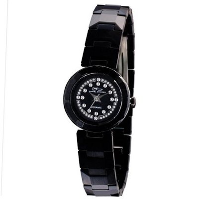 Daniel Steiger 9009-L LBD Little Black Dress Solid Ceramic