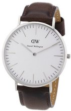 Daniel Wellington Classic Cardiff Silver ´s 40mm Round Case