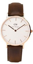 Daniel Wellington Classic Bristol Rose Gold ´s 36mm Round Case