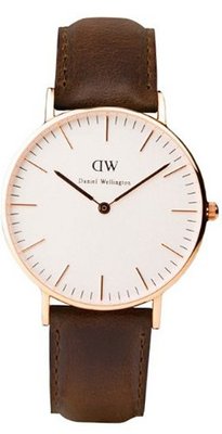 Daniel Wellington Classic Bristol Rose Gold ´s 36mm Round Case