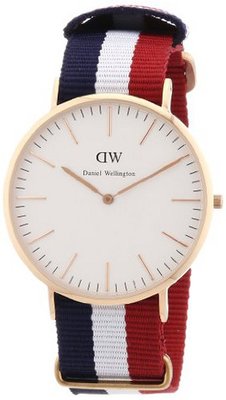 Daniel Wellington Classic Cambride Rosé Gold ´s 40mm Round Case