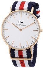 Daniel Wellington Classic Canterbury Rosé Gold ´s 36mm Round Case