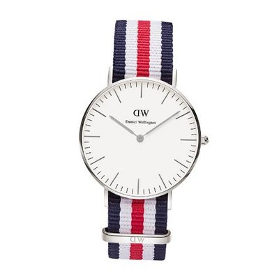 Daniel Wellington Classic Canterbury Silver ´s 36mm Round Case