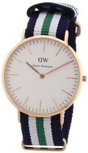 Daniel Wellington Classic Nottingham Rosè Gold ´s 40mm Round Case