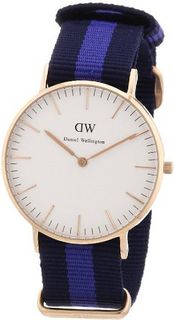 Daniel Wellington Classic Swansea Rosé Gold ´s 36mm Round Case