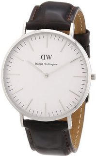 Daniel Wellington Classic York Silver ´s 40mm Round Case