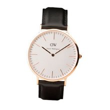New Daniel Wellington 40mm Round Rose Gold Case Sheffield Classic