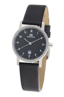 Danish Design Black Dial Small Round Ladies IV13Q170