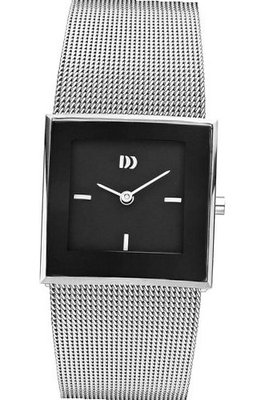 Danish Design by Tirtsah IV63Q973 Stainless Steel Black Dial Ladie's