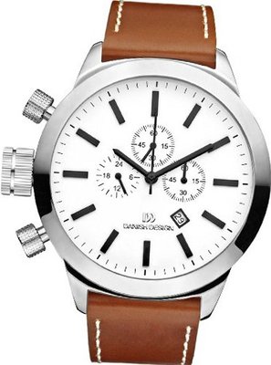 Danish Design IQ12Q1040 Chronograph Leather Band