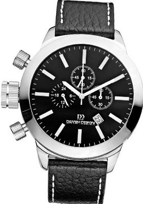 Danish Design IQ13Q1039 Chronograph Leather Band